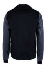 Leather-Sleeve-Navy-Blue-Cachet-Coat-Wessi-3