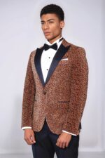 Leopard-Pattern-Slim-Fit-Peak-Lapel-Yellow-Men-Tuxedo-Party-Blazer-2