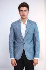 Light-Blue-Linen-Dot-Patterned-Jacket-Wessi-1