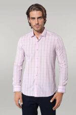 Light-Pink-Plaid-Shirt-for-Men-Wessi-4