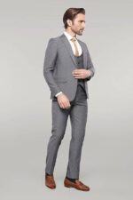 Linen-Touch-Black-3-Piece-Mens-Suit-Wessi-1