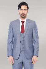 Linen-Touch-Blue-Mens-3-Piece-Suit-Wessi-4