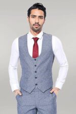 Linen-Touch-Blue-Mens-3-Piece-Suit-Wessi-5