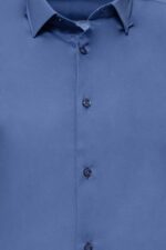 Long-Sleeve-Slim-Fit-Navy-Blue-Men-Shirt-Wessi-1