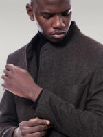 Mandarin-Collar-Brown-Short-Coat-Wessi-1
