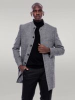 Mandarin-Collar-Grey-Short-Coat-Wessi-2