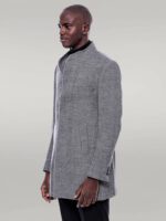 Mandarin-Collar-Grey-Short-Coat-Wessi-3
