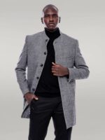Mandarin-Collar-Grey-Short-Coat-Wessi-4