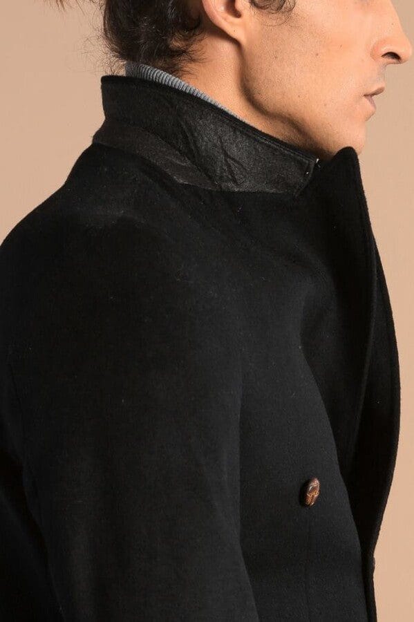Slim Fitted Cut Mens Double Breasted Blazer main image 0
