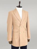 Metal-Buttoned-Double-Breasted-Cream-Men-Coat-Wessi-2