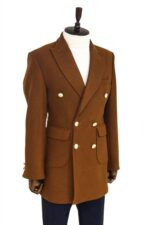 Metal-Buttoned-Double-Breasted-Tan-Men-Coat-Wessi-2