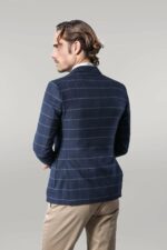 Modeled-Slim-Fit-Navy-Blue-Jacket-Wessi-3