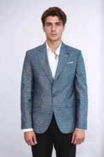 Navy-Blue-Linen-Dot-Patterned-Jacket-Wessi-1