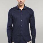 Navy Blue Men's Shirt | Wessi