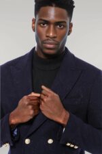 Navy-Blue-Metal-Buttoned-Double-Breasted-Long-Coat-Wessi-2