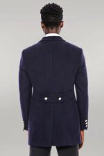 Navy-Blue-Metal-Buttoned-Double-Breasted-Long-Coat-Wessi-4