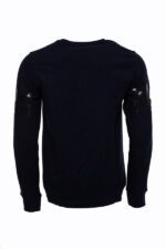 Navy-Blue-Patterned-Slim-Fit-Sweatshirt-Wessi-2