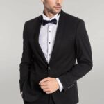 Navy Blue Shawl Lapel Tuxedo | Wessi