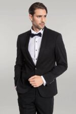 Navy Blue Shawl Lapel Tuxedo