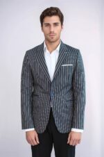 Navy-Blue-Striped-Slim-Fit-Blazer-Wessi-1