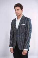 Navy-Blue-Striped-Slim-Fit-Blazer-Wessi-2
