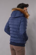 Navy-Mens-Puffer-Coat-with-Fur-Wessi-3