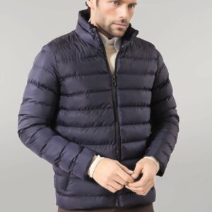 Navy Short Men Down Jacket | Wessi