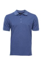 Oxford Blue Polo Collar T-shirt