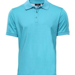 Oxford Polo Collar Blue Men T-shirt - Wessi