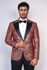 Paisley-Peak-Lapel-Burgundy-Men-Singer-Tuxedo-Blazer-Wessi-3