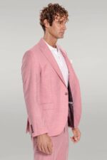 Patterned-2-Piece-Slim-Fit-Pink-Men-Suit-Wessi-3