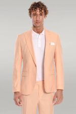 Patterned-2-Piece-Slim-Fit-Yellow-Men-Suit-Wessi-5