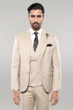 Patterned-Beige-Vested-Suit-Wessi-5