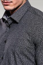 Patterned-Black-Long-Sleeve-Shirt-Wessi-2