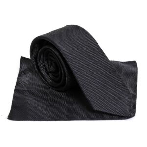 Patterned   Black Men Tie - Wessi