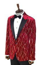 Patterned-Burgundy-Men-Party-Tuxedo-Blazer-Wessi-7