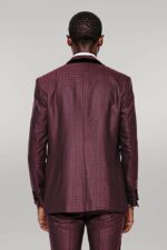 Patterned-Burgundy-Velvet-Lapel-Groom-Suit-Wessi-3