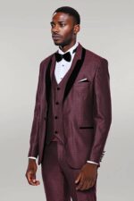 Patterned-Burgundy-Velvet-Lapel-Groom-Suit-Wessi-6