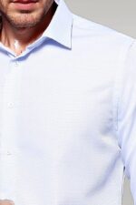 Patterned-Casual-Baby-Blue-Shirt-Wessi-2