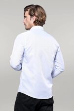 Patterned-Casual-Baby-Blue-Shirt-Wessi-3