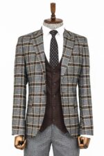 Patterned-Checked-Slim-Fit-Anthracite-Men-Suit-Wessi-6