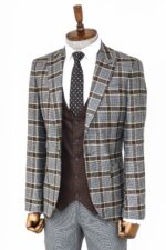 Patterned-Checked-Slim-Fit-Anthracite-Men-Suit-Wessi-7