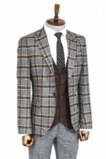 Patterned-Checked-Slim-Fit-Anthracite-Men-Suit-Wessi-8