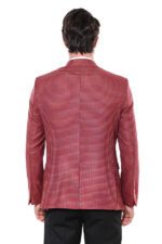 Patterned-Claret-Red-Slim-Fit-Blazer-Wessi-3