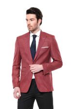 Patterned-Claret-Red-Slim-Fit-Blazer-Wessi-5