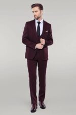 Patterned-Claret-Red-Vested-Suit-Wessi-1