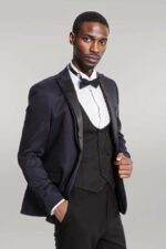Patterned-Combined-Navy-Blue-Men-Tuxedo-Wessi-4
