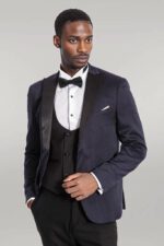 Patterned-Combined-Navy-Blue-Men-Tuxedo-Wessi-5