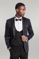 Patterned-Combined-Navy-Blue-Men-Tuxedo-Wessi-7