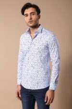 Patterned-Cotton-Light-Blue-Shirt-Wessi-2